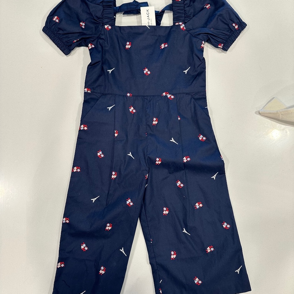Janie and Jack Paris romper 2T (with tags)